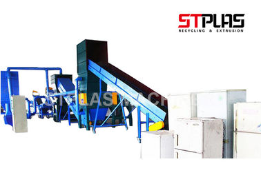 Waste Refrigerator Plastic Washing Recycling Machine with Crusher 15-100 Sets/hour