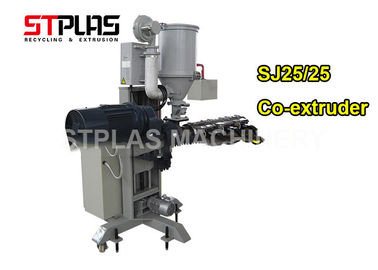 Compact Single Screw Plastic Extruder Striping Machine For PE PPR Pipe