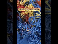 Kruszarka do lin z tworzywa sztucznego HDPE PE do ciężkich zastosowań 200-500kg/h