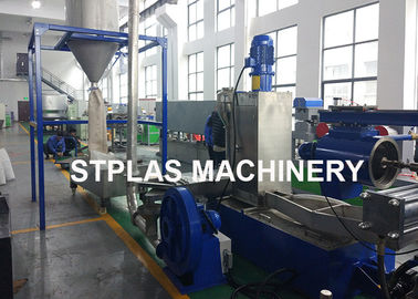 Single Screw Plastic Recycling Pellet Machine For PP PE PS PA PET Material