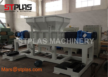 Podwójny wał z tworzywa sztucznego metalu Opona gumowa odpadów Elektroniczny złom Shredder Machine