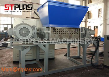 Podwójny wał z tworzywa sztucznego metalu Opona gumowa odpadów Elektroniczny złom Shredder Machine