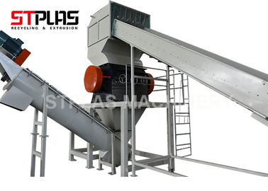 Milk Plastic Bottle Washing Machine , Drying Plastic Recycling Washing Line