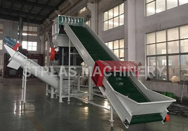 Milk Plastic Bottle Washing Machine , Drying Plastic Recycling Washing Line