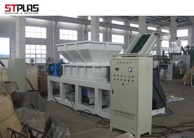 Twin-Shaft Plastic Shredder Machine Shredder for Plastic Recycling with D2 Blade