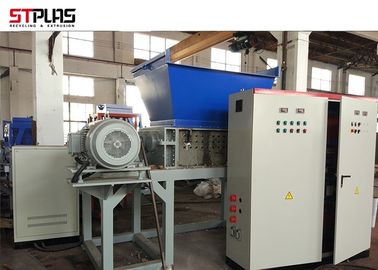 Twin-Shaft Plastic Shredder Machine Shredder for Plastic Recycling with D2 Blade