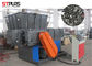 Waste Single Shaft Plastic Shredder Machine With D2 , 15kw - 110kw Power