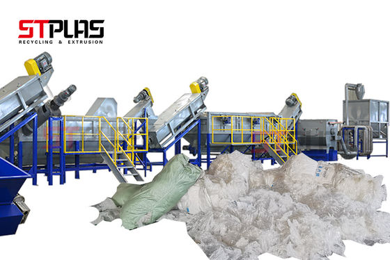 Kolor Dostosowana pralka do folii z tworzywa sztucznego Mały recykling tworzyw sztucznych 60 mm