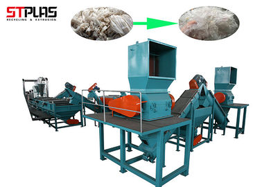 Szybka maszyna do recyklingu tworzyw sztucznych z folii LDPE i pralka z długim okresem użytkowania